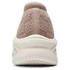 Skechers Современные DLux Ткань Удобные Простые Амортизирующие Прочные Дышащие Легкие Упругие Низкие Повседневные Кроссовки Женские кеды 158853-MOC