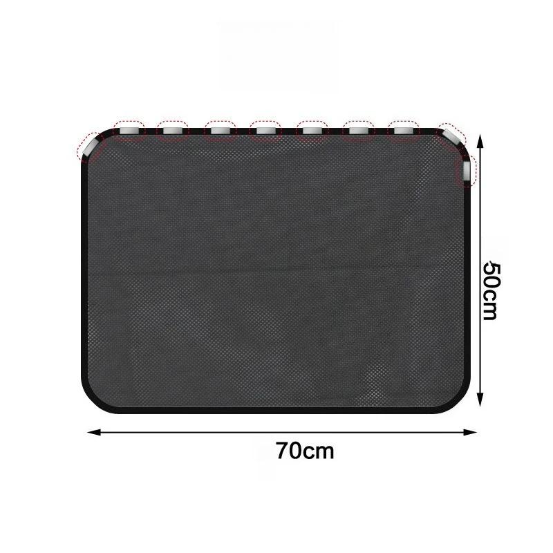 Магнитный солнцезащитный козырек на боковое окно Защита от солнца для автомобильного окна Двойной толщины Автомобильный солнцезащитный козырек-шторка на лобовое стекло Универсальный