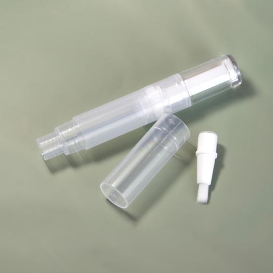 Ручка-дозатор 2 мл/5 мл Прозрачная Хорошая герметизация Гигиеничная Удобная для переноски Износостойкая ПП-материал Жидкая тональная основа Вращающаяся ручка для переупаковки