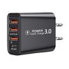 USB настенная зарядка, 4-портовый быстрый USB и USB C зарядный блок, Хабы зарядной станции, Сетевой фильтр, Адаптер-вилка