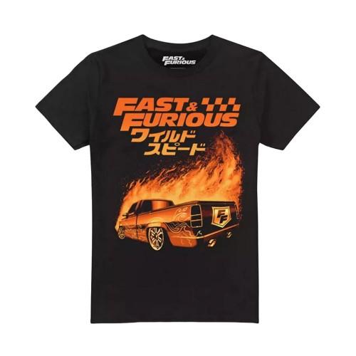 Fast & Furious Mens Fire T-Shirt