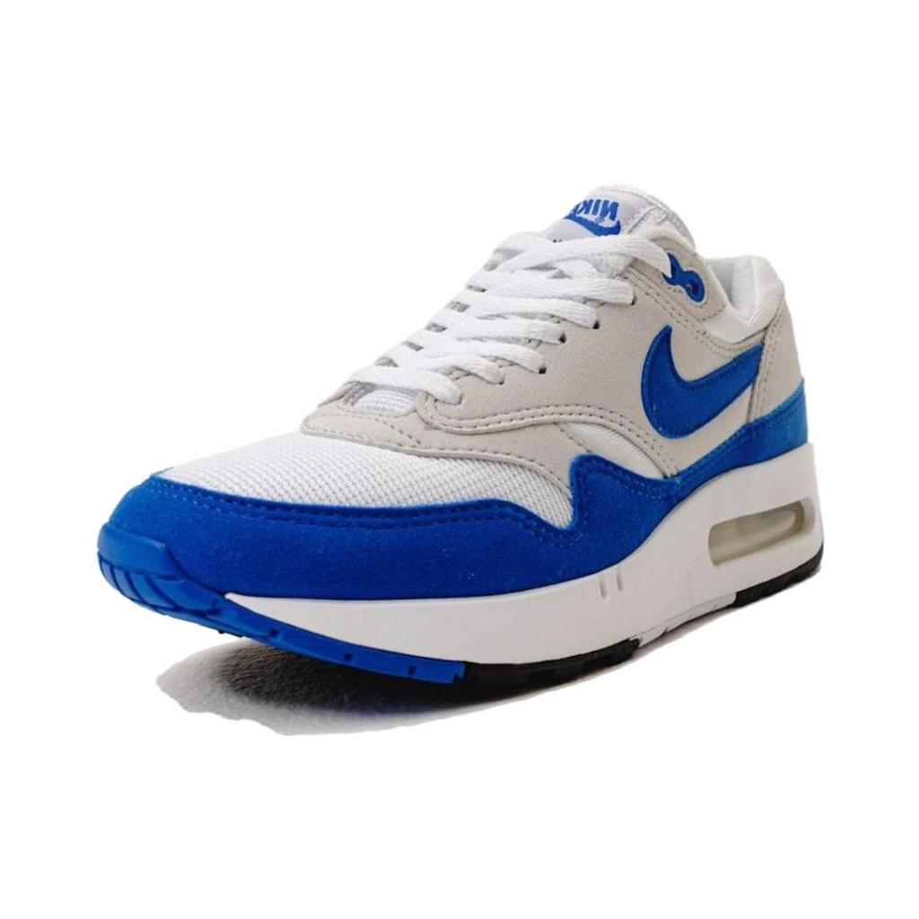 Nike Air Max 1 86 OG Big Bubble - Royal Blue Women Sneakers White Neutral-Grey Black DO9844-101