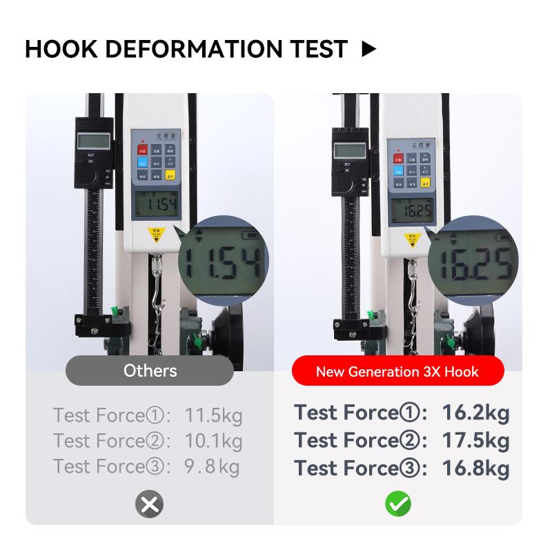 Kingdom 3X прочные тройные крючки из углеродистой стали, крючок для рыболовных снастей, высокопрочный антикоррозионный рыболовный крючок для морской воды