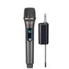 Wireless Microphone, Rechargeable Dynamic Microphone, UHF Microphone with 6.35mm Receiver