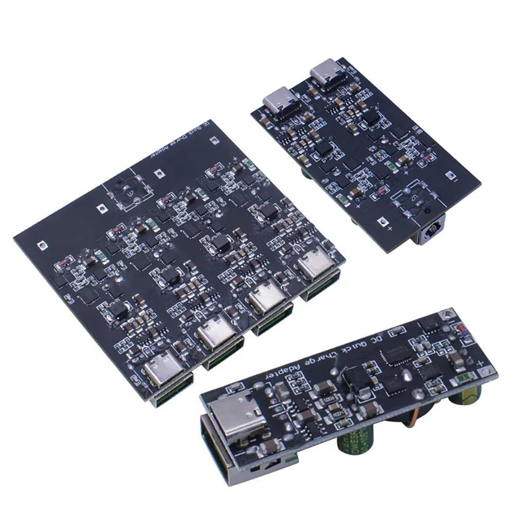 1 2 4 Way USB Type-C Quick Charge Adapter Step Down Buck Boost Module  Mobile Phone Charging