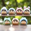Crayon Shinchan Mini Resin Plush Figure For Desk Decor And Car Accessories Special Characters Included