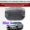 Коврик в багажник полной защиты для Toyota Corolla негибрид 11-го поколения. Поколение 2014-2018 17 16 15 Защитная накладка из кожи против грязи для ковра