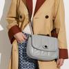 Coach Pillow Madison 24 Quilted Turnlock Chain Shoulder Bag Women Shoulder Bag Dove-Gray C8560-V5DOY