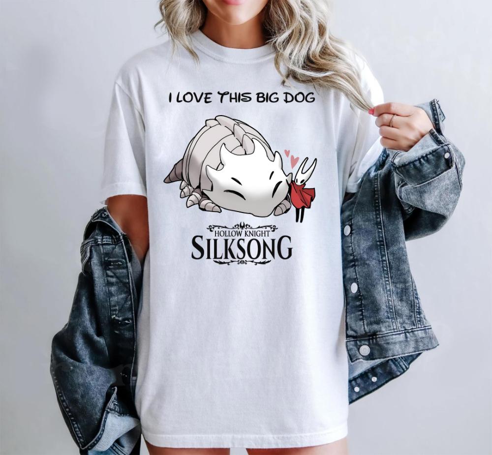Bell Beast Hollow Knight Silksong Shirt Indie Game Graphic Tee TShirt Clothing Graphic Short Sleeve Shirt Unisex Unisex Women