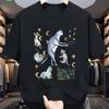 Funny Medieval Cats Graphic T-Shirt Unisex Cotton Oversized Tee Summer Streetwear Short Sleeve Tops Vintage Medieval Art Gift Cat Lovers