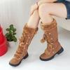 Women Fur Boots Ladies Winter Shoes Woman Zipper Casual Knee Boots Keep Warm Snow Boots Black Big Size Dse3