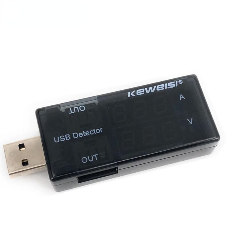 1 шт. Двойной USB Детектор-тестер напряжения и тока для зарядки Вольтметр Амперметр батареи