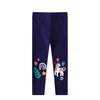 Girls Spring Summer Rainbow Horse Embroidered Leggings Comfortable Stretchy Pants