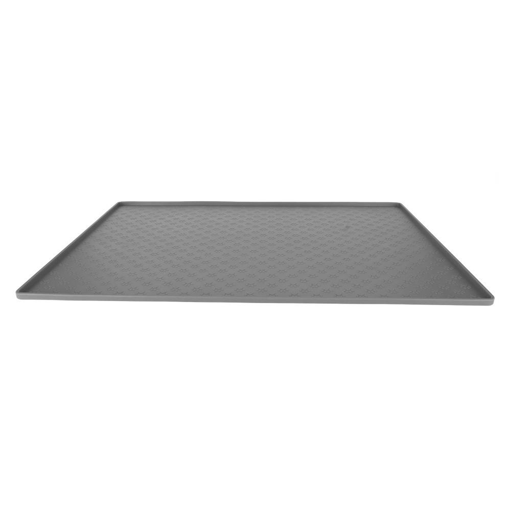Raised Edge Food Placemat Splash Proof Pet Dining Mat Pet Essential Pet Bowl Pad Daily Feeding