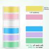 12mm×40mm Adhesive Label Maker Paper 160/Roll Self-Adhesive Labels Thermal Paper  Portable Printer