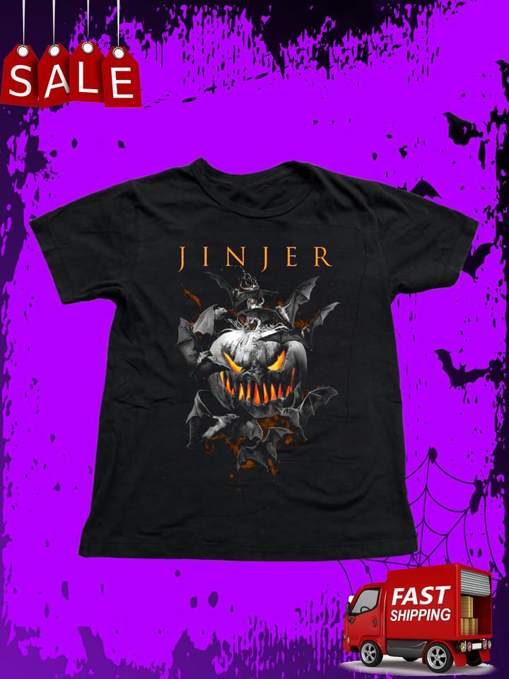 Rare JINJER Band Happy Halloween Collection Gift For Fan S to 5XL Unisex T-Shirt