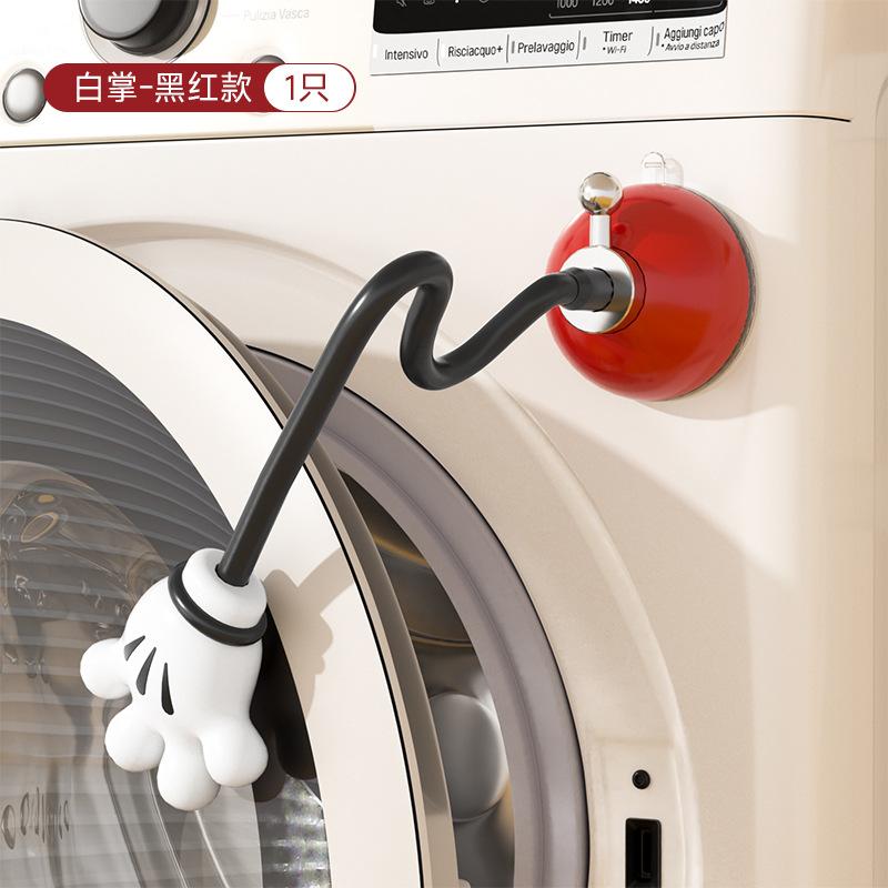 Drum washing machine door fixer protective tape, anti-collision suction cup, anti-drop ventilation latch, anti-mold and antibacterial limiter