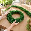 Artificial Green Leaf Garland 1/2/3Pcs 7.5M Garland, UV Resistant Hanging Faux Greenery Rattan Decoration Rattan, Realistic Fake Plants Vine