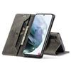 Премиальный винтажный кожаный чехол-кошелек для Samsung Galaxy S21 - Чехол-книжка с отделениями для карт, противоударный, в стиле ретро (4 цвета)