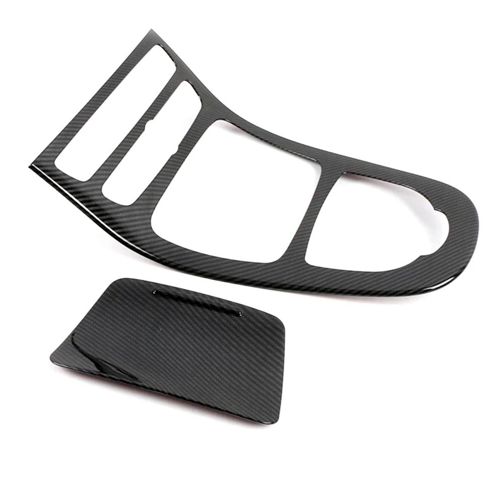 Для Mercedes Benz E Class W213 E200 E300 E350 2016 2017 2018 центральная консоль автомобиля подстаканник коробка передач панель рамка крышка отделка наклейка