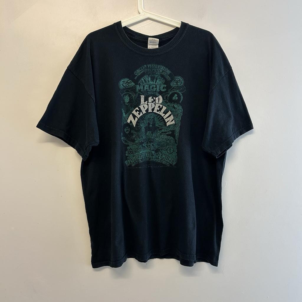Vintage Led Zeppelin Electric Magic Tour T-Shirt 2007 Wembley Band Tee Size XL Unisex T-Shirt