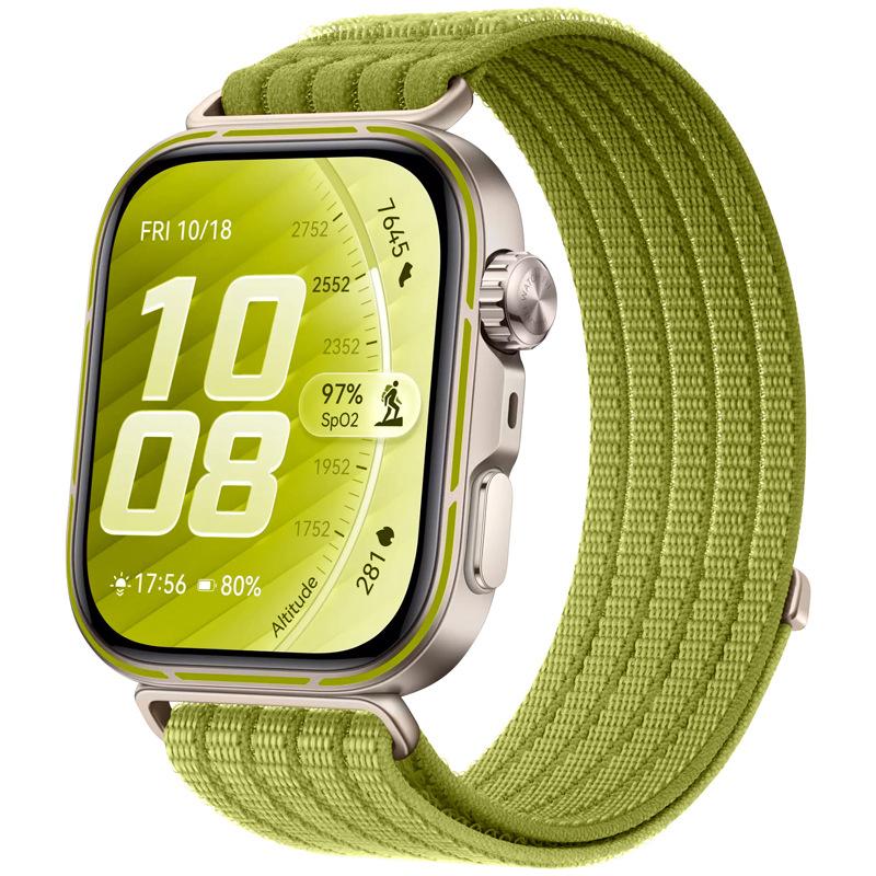 Плетеный нейлоновый ремешок-петля для Huawei Watch Fit 5/Fit5 Pro Спортивный удобный дышащий браслет для HUAWEI Fit 4Pro 4 3 Тканевый ремешок
