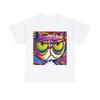 Adult Cat T Shirt Grumpy Cat Art Tee Cool Retro Pet Lover Gift Humor Cartoon