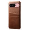 For Google Pixel 10/10 Pro Case Dual Card Slots PU Leather + Hard PC Phone Cover