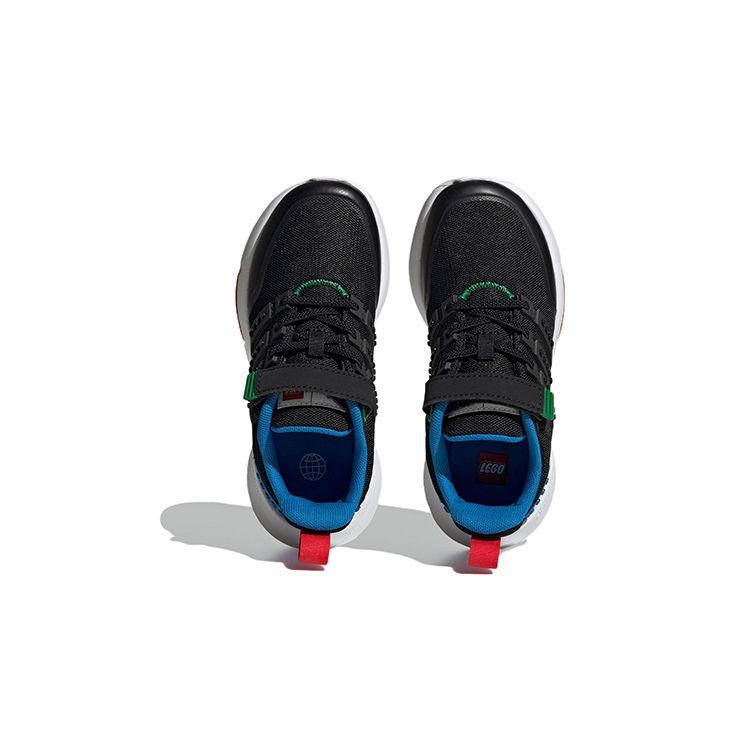 Кроссовки LEGO x adidas Racer TR21 J Черный Шокирующий Синий Детские Основной Черный HQ1314