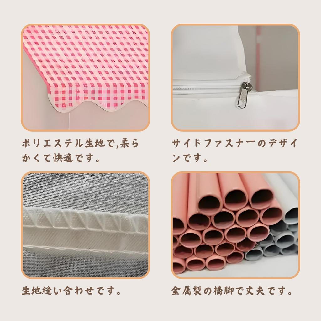 Indoor Playground Sleeping Portable Castle Game House for Outdoor Small Christmas Birthday Gift for Toddlers Kids' Tent, Tent, Easy-to-Assemble Girls,