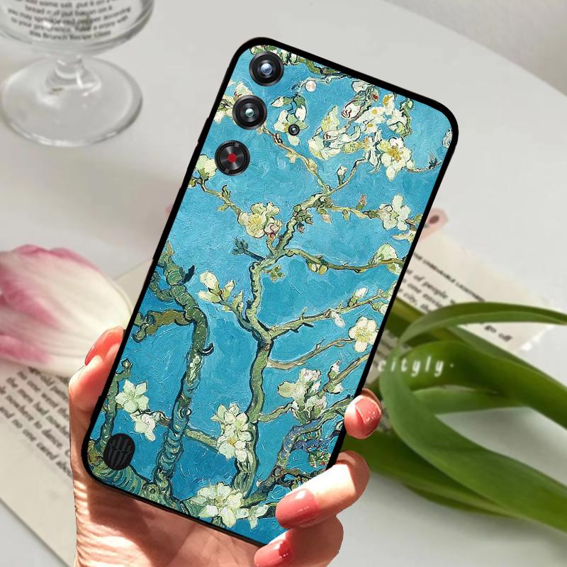 Стильный роскошный чехол для Nubia Red Magic 10 Pro, мягкий силиконовый TPU чехол для телефона ZTE nubia REDMAGIC 10 Pro+ 10 Pro Plus Fundas