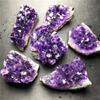 1 шт. натуральный необработанный аметист, кварц, фиолетовый кристалл, Уругвай, аметист, кристалл-кластер, целебные камни, образец украшения дома, ремесла, украшение, орнамент