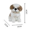 Творческие скульптуры щенков Изысканные украшения для сада Аксессуары для интерьера Украшение для собак Сад