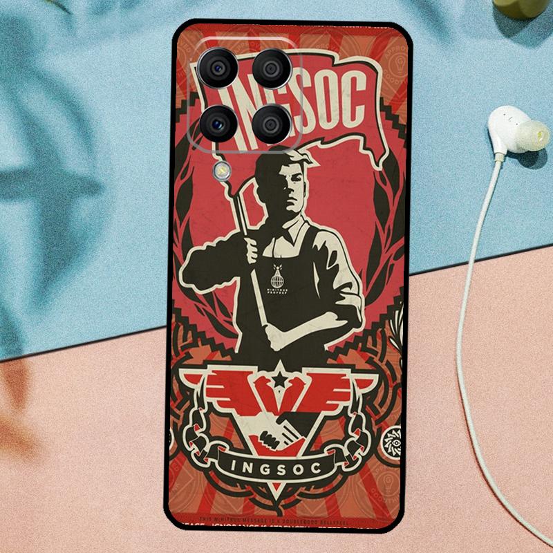 1984 Джордж Оруэлл Для Samsung Galaxy M53 M33 M11 M21 M31 M12 M13 M14 M15 M35 M34 M54 M32 M52 M06 M16 M55 Чехол