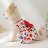 Spring Summer Cat Princess Dress Pet Sunflower Skirts Pet Clothes Comfortable Soft Puppuy Dogs Cats Dress