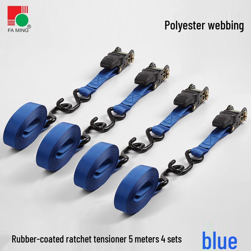 25-мм Полиэстеровые Ременные стяжки с трещоткой для багажа для самостоятельного вождения по бездорожью