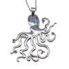 Колье-цепочка длиной 45 см или 70 см, морская жизнь, осьминог, свадебная бижутерия, фурнитура QN048