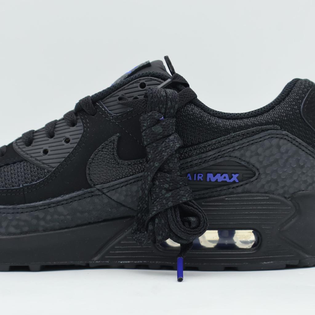 IV4454-010 Nike Air Max 90 "Черный/Темно-серый дымчатый" (Мужской)