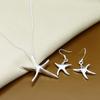 Комплект из ожерелья и серег «Морская звезда» T111