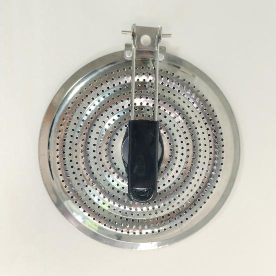 Диффузор для плиты из нержавеющей стали, защита посуды для газовых и электрических плит, равномерное распределение тепла, адаптер для индукционных плит