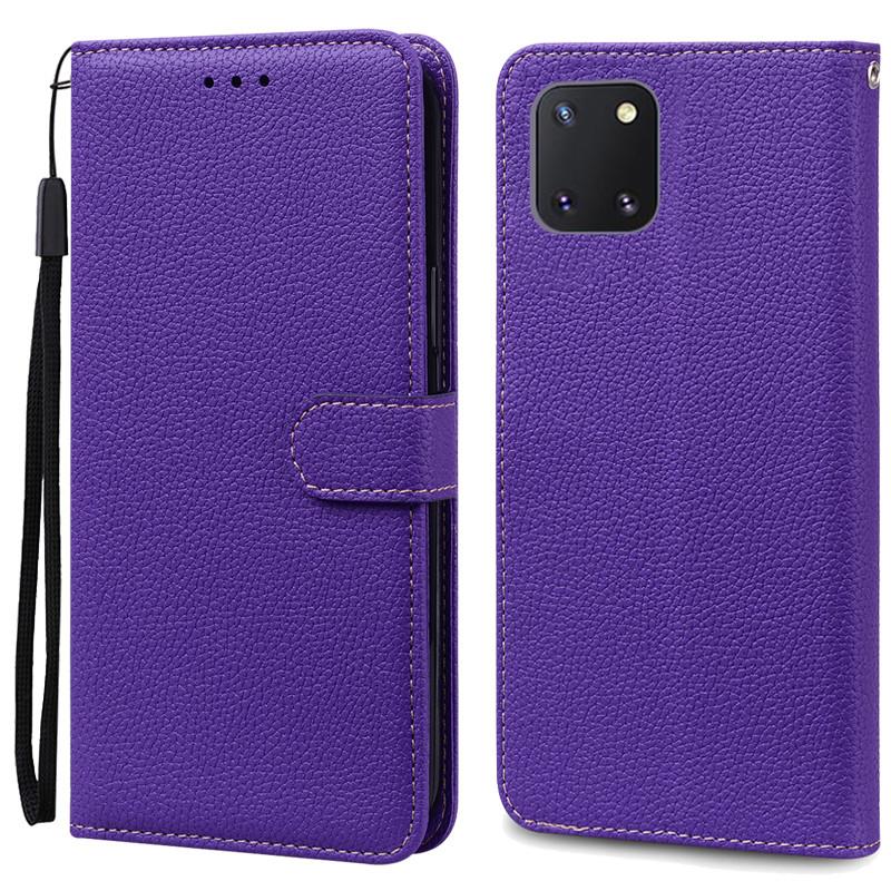 For Lite Note Case 10 Samsung Galaxy Note 10 Lite Case Wallet Leather Flip Case For Samsung Note 10 Lite Cover Coque Fundas