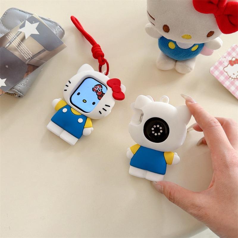 Чехол HelloKitty для Apple Watch 10 9 8 45 мм 41 мм 44 мм 42 мм 46 мм 49 мм Мультяшный для IWatch Ultra 7 SE 6 5 4 3 2 Подарок Аниме Игрушка