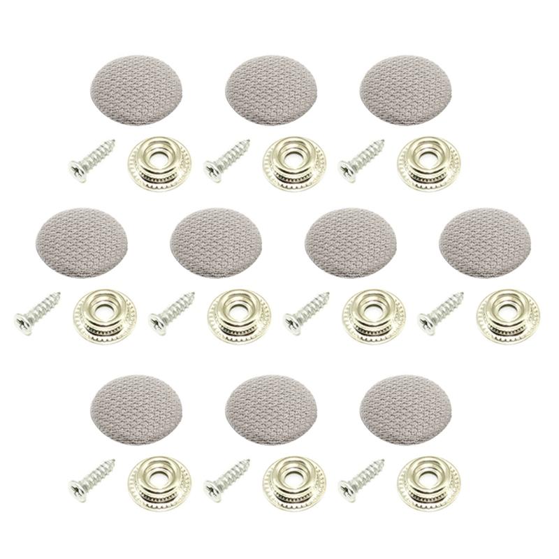 10 шт. в упаковке кнопки для ремонта обшивки потолка автомобиля универсальные заклепки фиксатор крепежный зажим крышка винта потолка автомобиля фиксированный