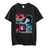 Hot Anime Perfect Blue Girl Graphic Print T Shirt Unisex WoUnisex's Gothic Clothes T Shirts Summer Short Sleeve Oversized T-shirt