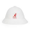 Kangol K3407 White Bermuda Casual Big Logo Bucket Hat