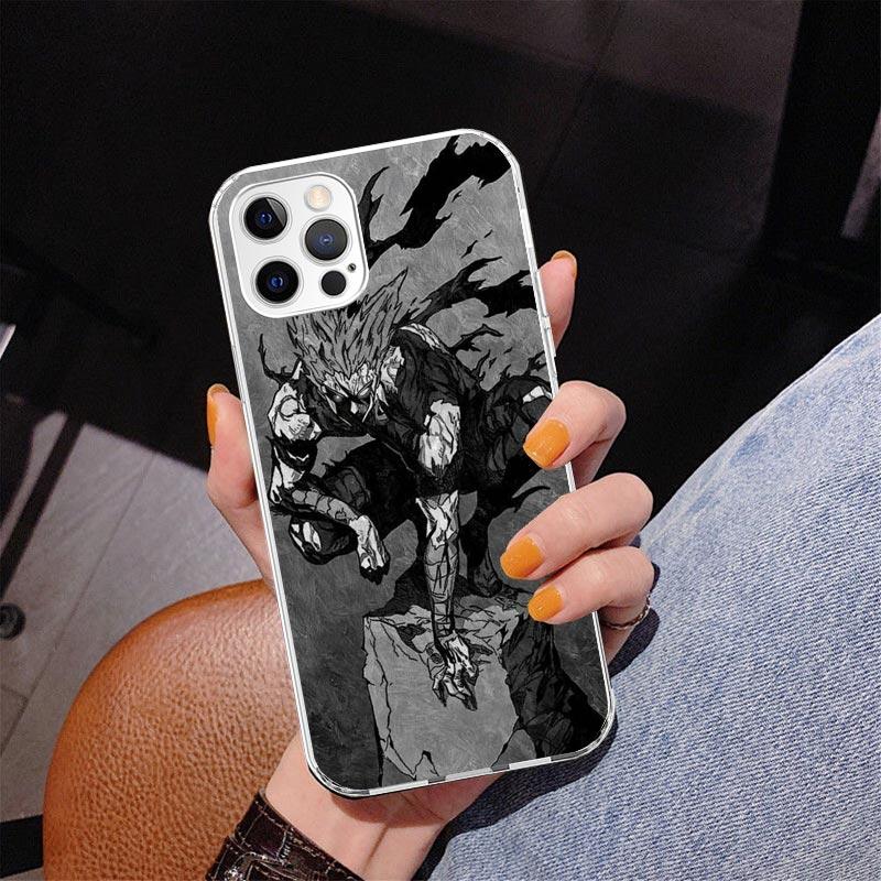 One P-Punch-Man Garou Phone Case For iPhone 17 Air 16 Pro Max 16E 15 + 14 Plus 11 12 13 Mini 7 8 SE Gift Print Cover Fundas