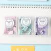 Lidemei Macaron цветные металлические длинные зажимы для офисных принадлежностей