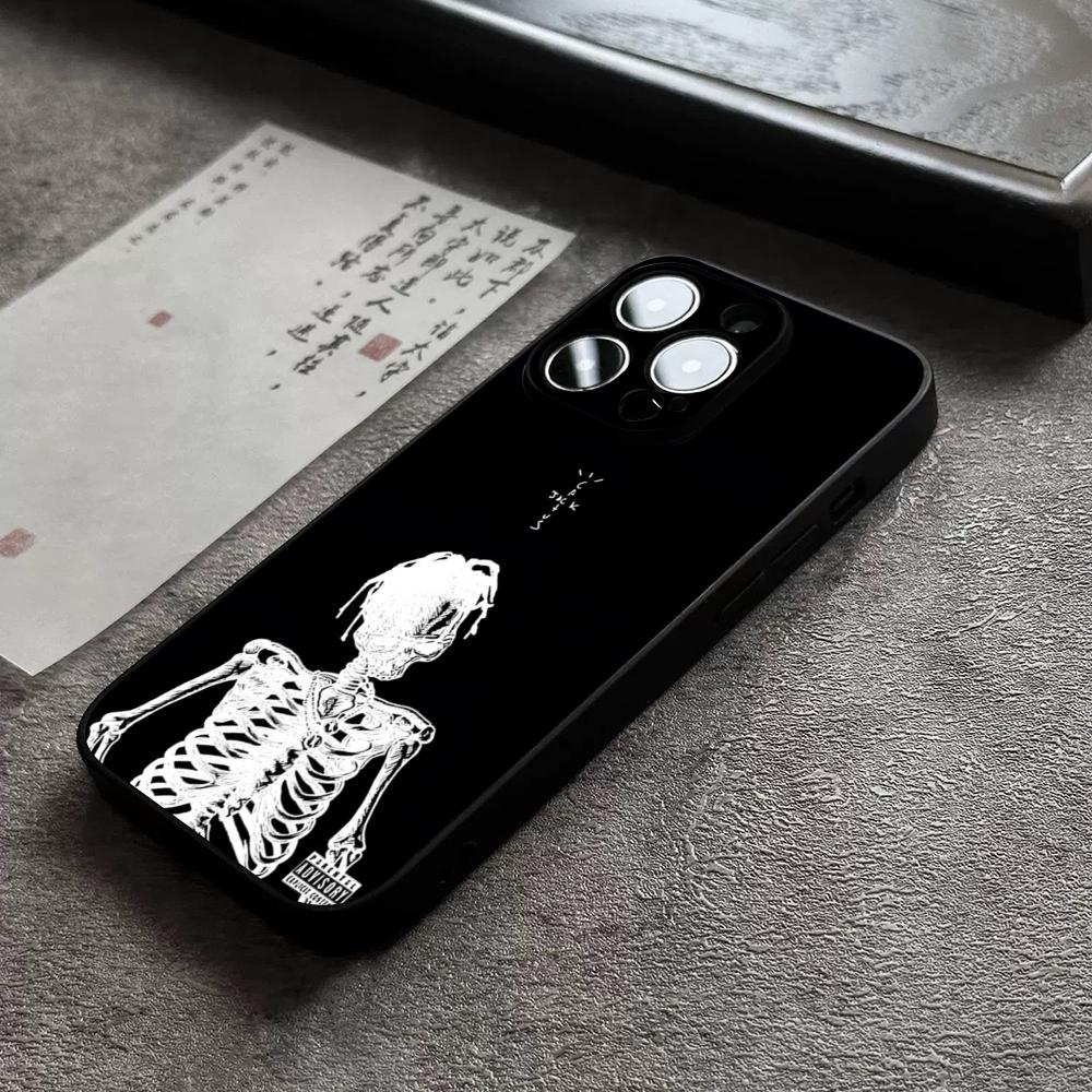 Чехол для телефона C-Cactus J-Jack Travis Scott Для 17 Pro Max Для iPhone 14 16 Pro Max 12 15 11 13 Pro Xr X Xs 8 7 Plus Задняя крышка