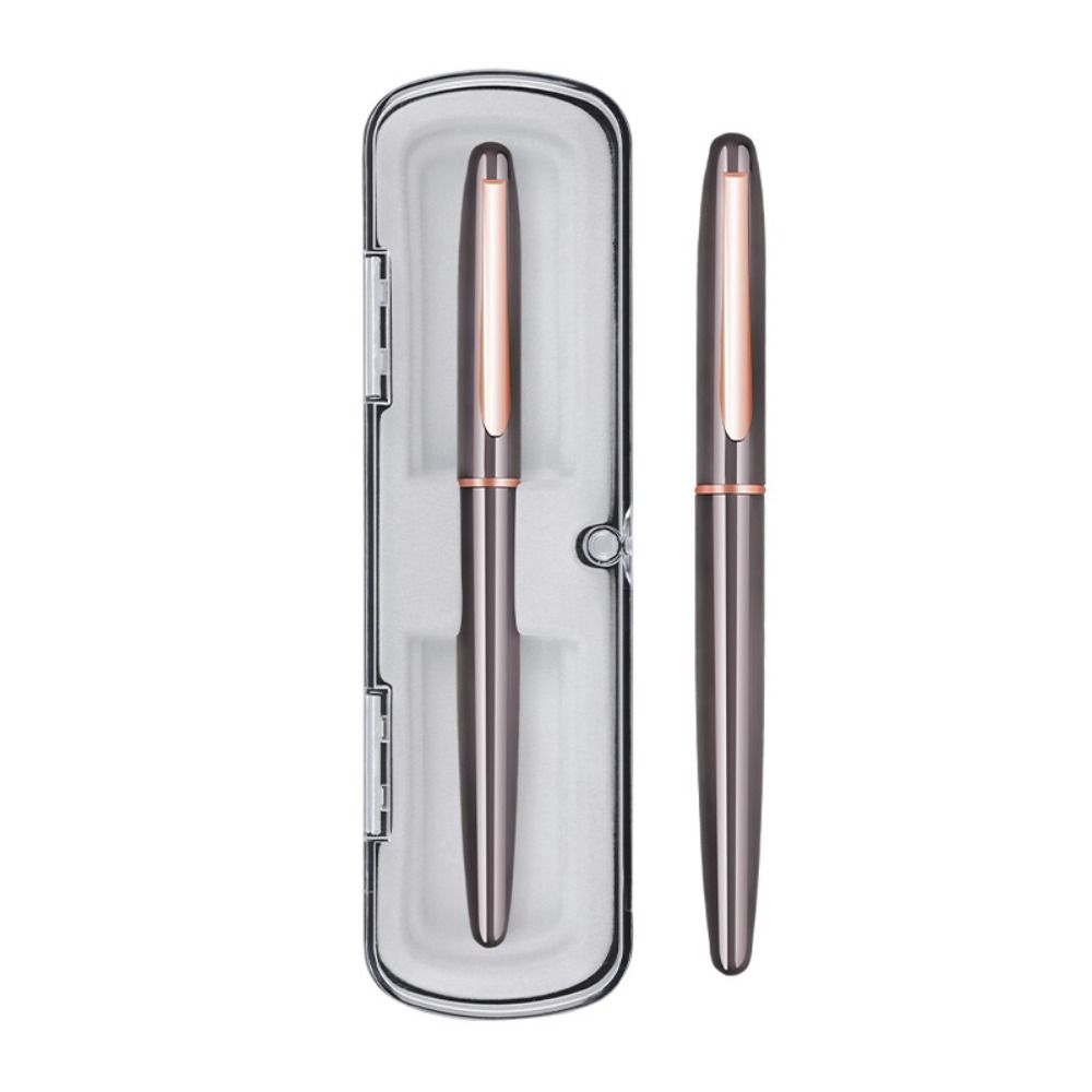 Business Fine Nib Metal Fountain Pen Smooth Writing Calligraphy Gift Ink Pens Drawing Handwriting Signature Pen Back To School