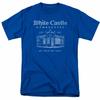 26 White Castle Футболка 'По пакету' Мужская Лицензированная Гамбургерная Футболка Королевский Синий Унисекс Футболка